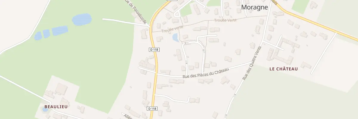 Plan du 16 Rue des Ajoncs à Moragne