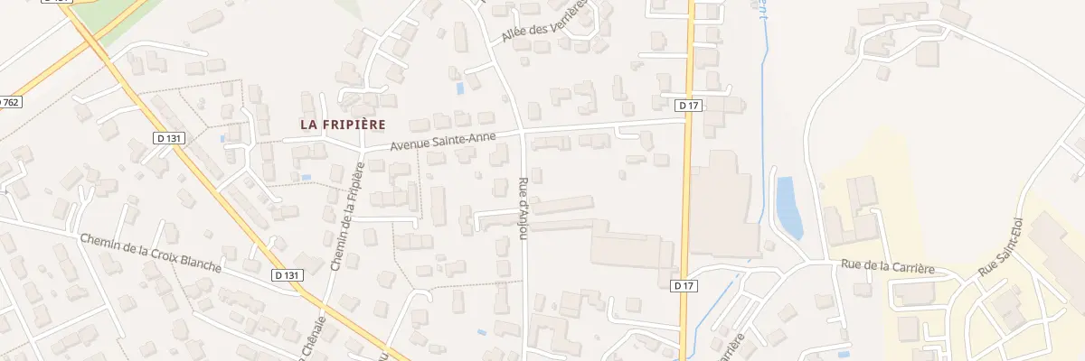 Plan du 22 Rue d’Anjou (St Laurent Plaine à Mauges-sur-Loire