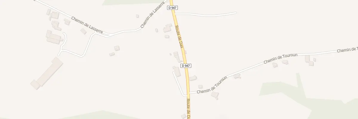 Plan du 1067 Rte de Dax à Saint-Boès