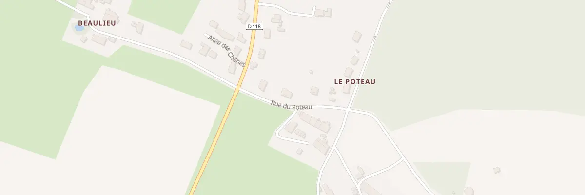 Plan du 3 Rue du Poteau à Moragne