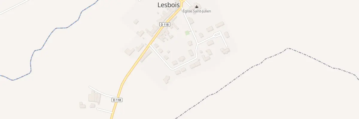 Plan du 9 Rue Claude Moreau à Lesbois