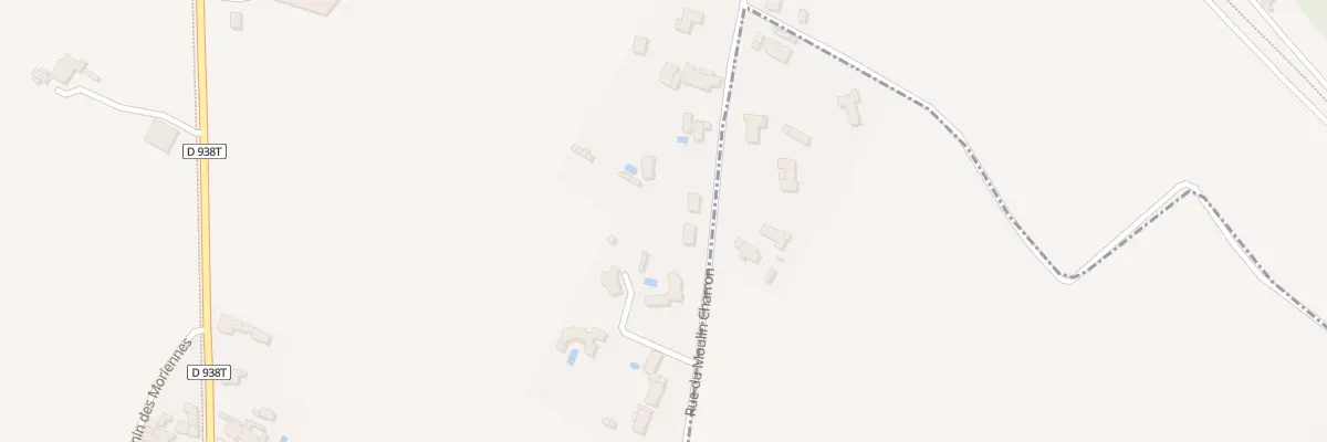Plan du 78 Rte du Moulin Charron à Pissotte