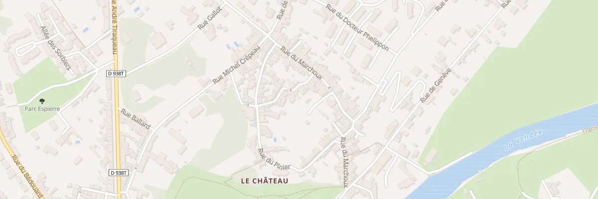 Plan du 16 Rue du doyenne à Fontenay-le-Comte
