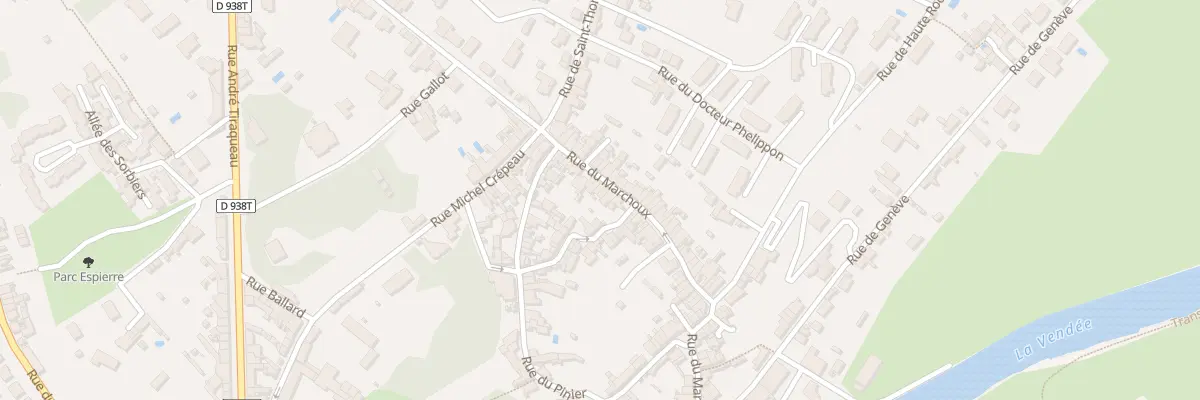 Plan du 41 Rue du marchoux à Fontenay-le-Comte