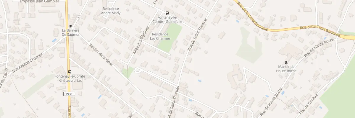 Plan du 39 Rue de saint-thomas à Fontenay-le-Comte