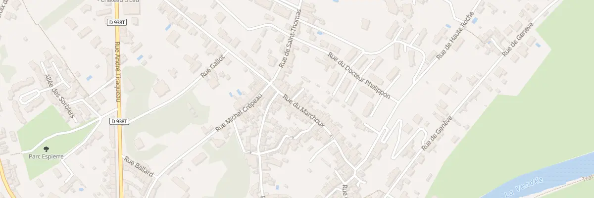 Plan du 78 Rue du marchoux à Fontenay-le-Comte