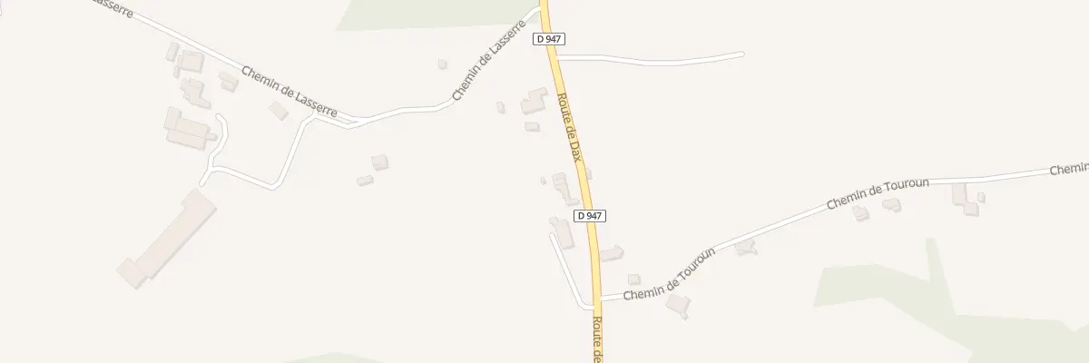 Plan du 1075 Rte de Dax à Saint-Boès