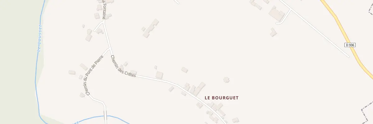 Plan du 15 Che des Crêtes à Araux