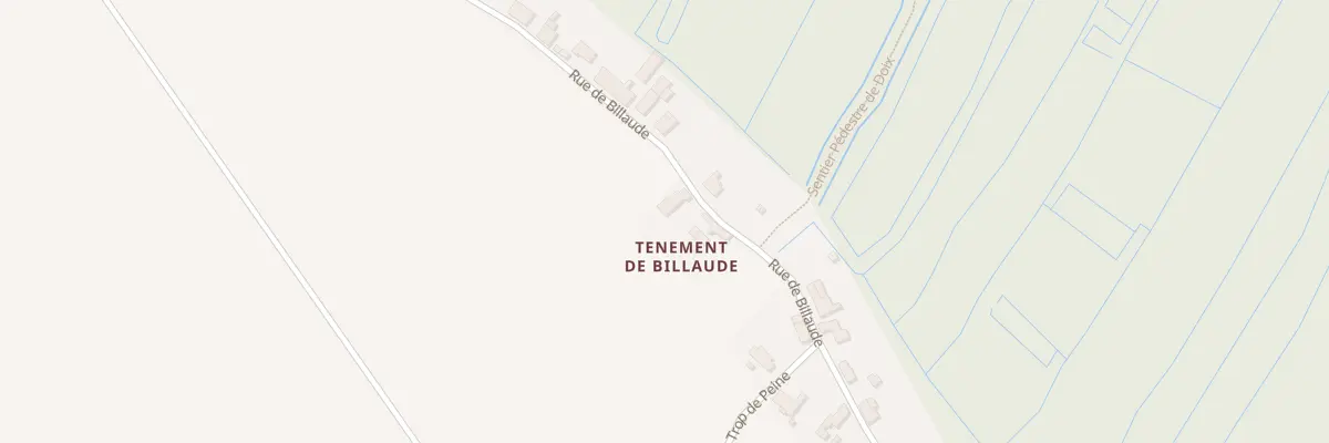 Plan du 105 Rue de billaude à Doix lès Fontaines