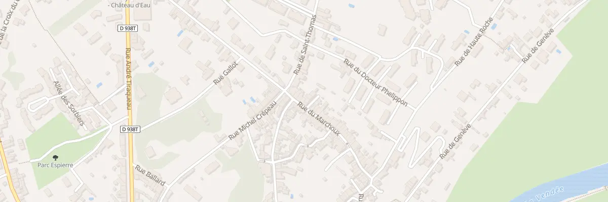 Plan du 82 Rue du marchoux à Fontenay-le-Comte
