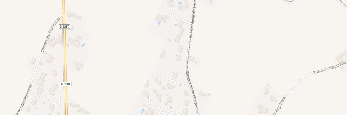 Plan du 90 Rte du Moulin Charron à Pissotte