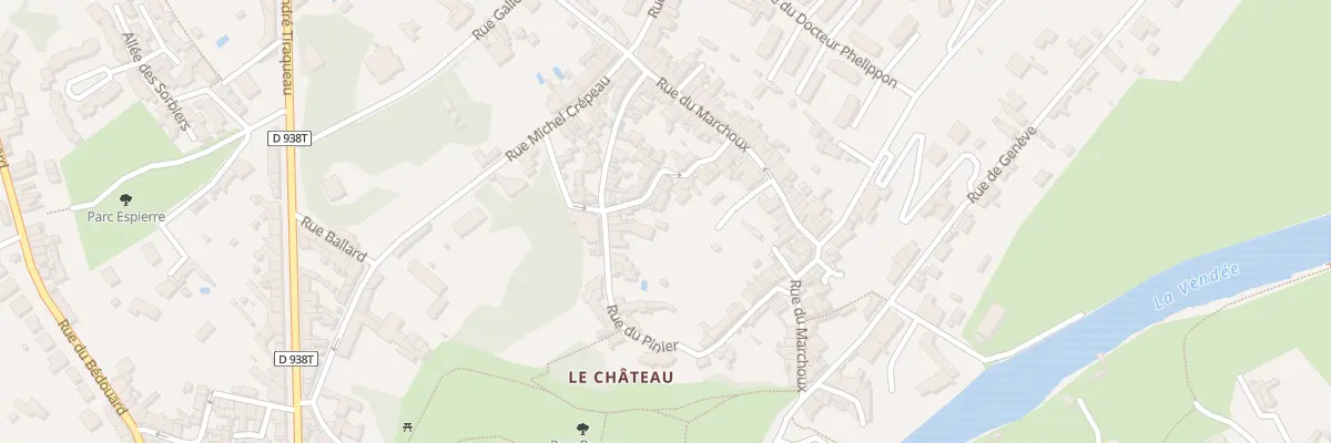 Plan du 12B Rue du doyenne à Fontenay-le-Comte