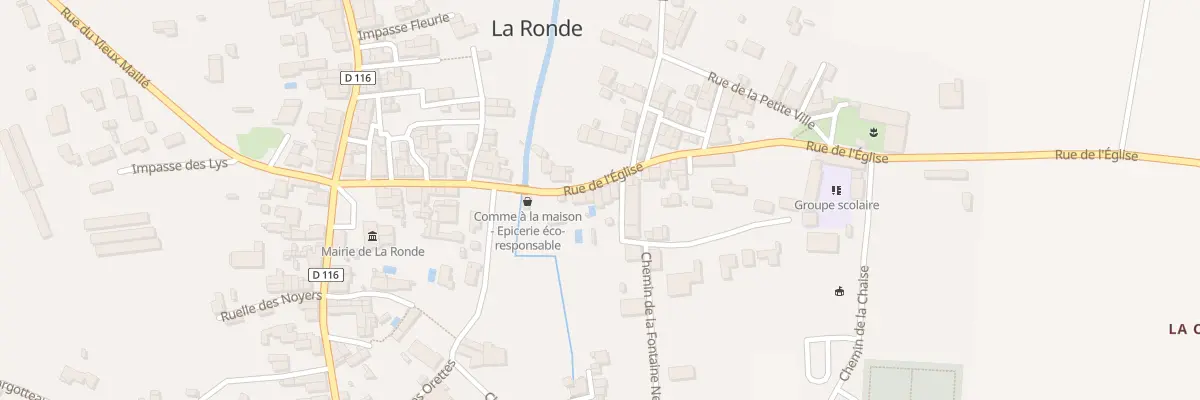 Plan du 20 Rue de l’Eglise à La Ronde