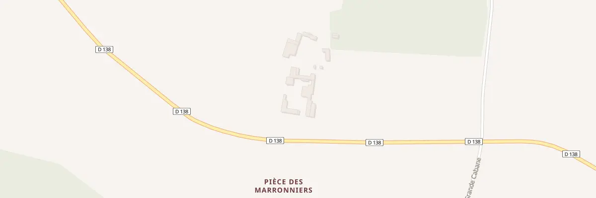 Plan du 5141 Rue de Chateaumerle à Thézac