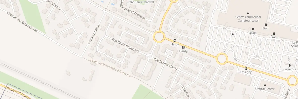 Plan du 10 Rue des Combattants Volontaire à Laval