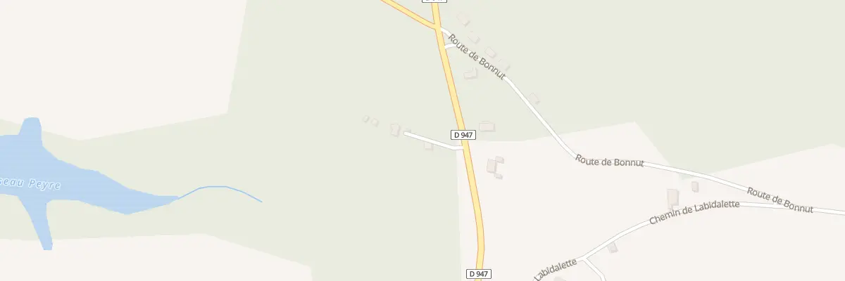 Plan du 1709 Rte de Dax à Saint-Boès