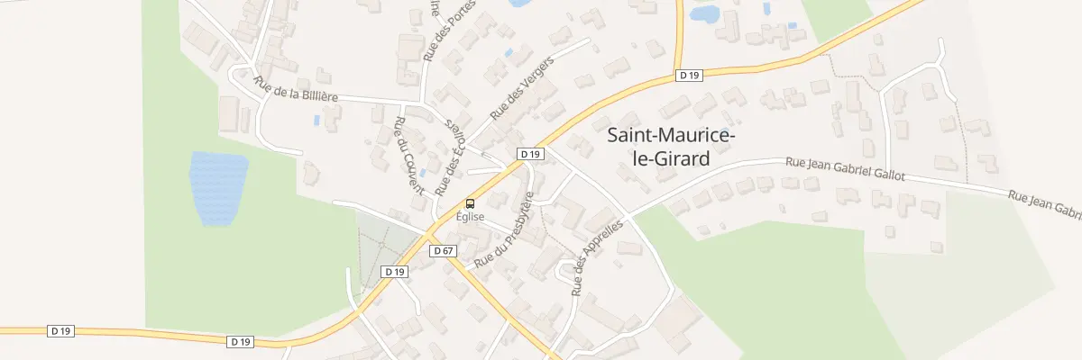 Plan du 18 Rue du presbytère à Saint-Maurice-le-Girard