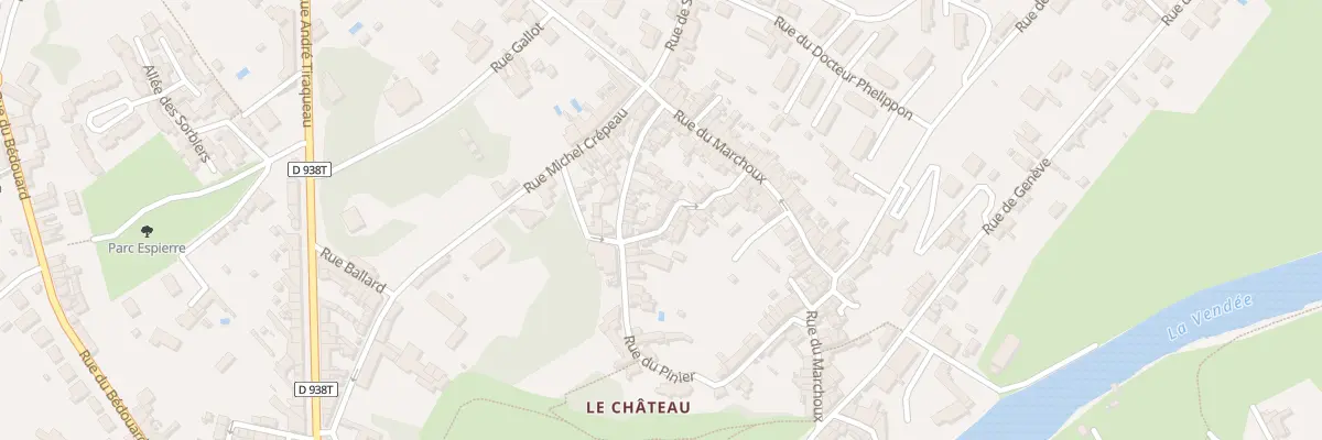Plan du 1B Rue du doyenne à Fontenay-le-Comte