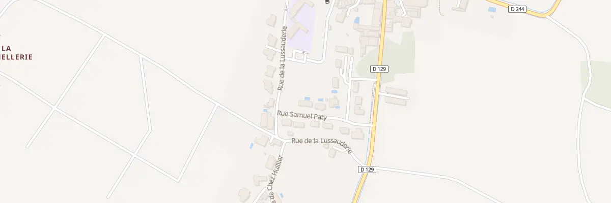 Plan du 17 Rue Samuel Paty à Épargnes