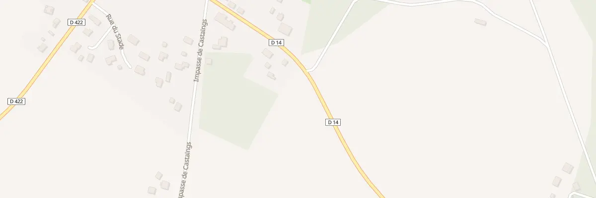 Plan du 320 Rte de Tartas à Villenave