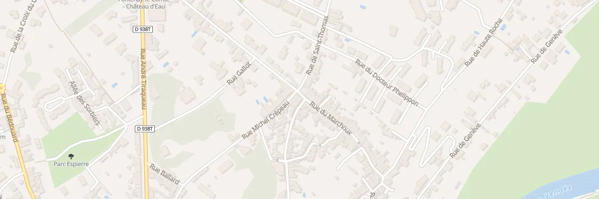 Plan du 61 Rue du marchoux à Fontenay-le-Comte