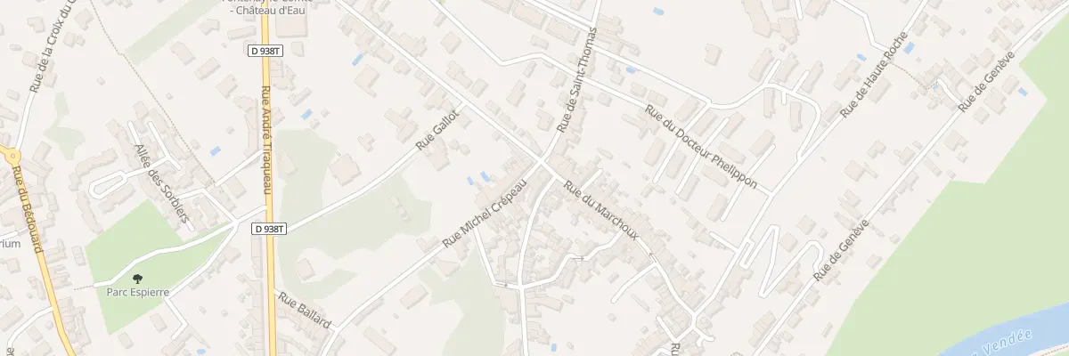 Plan du 63 Rue du marchoux à Fontenay-le-Comte