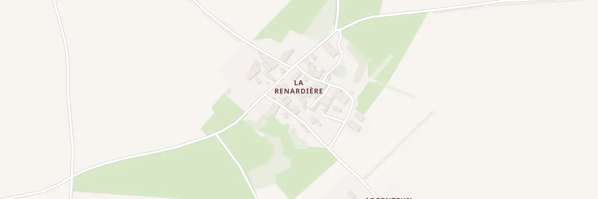 Plan du 4 Che de la Renardière à Corme-Royal