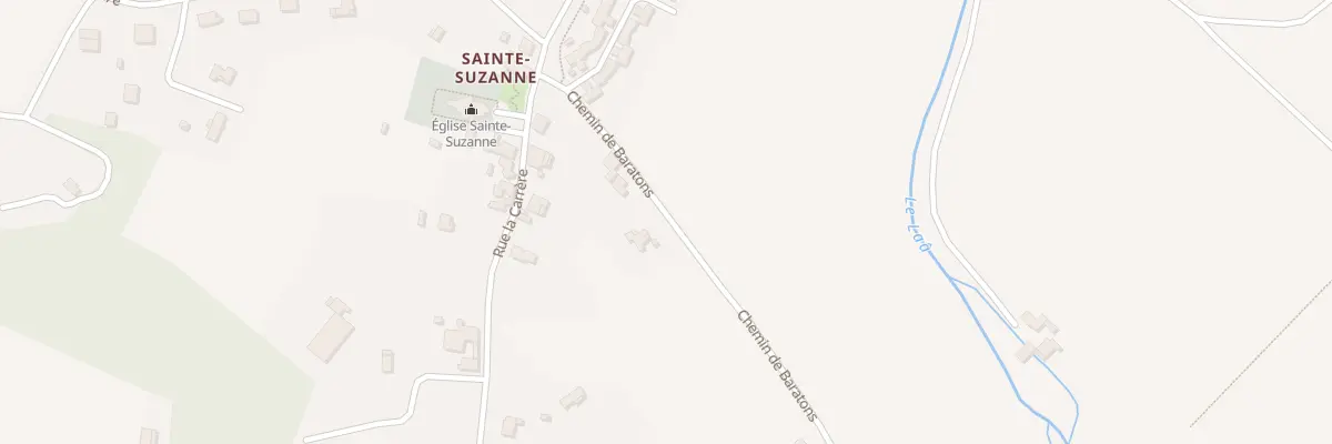 Plan du 5040 Baratons à Orthez