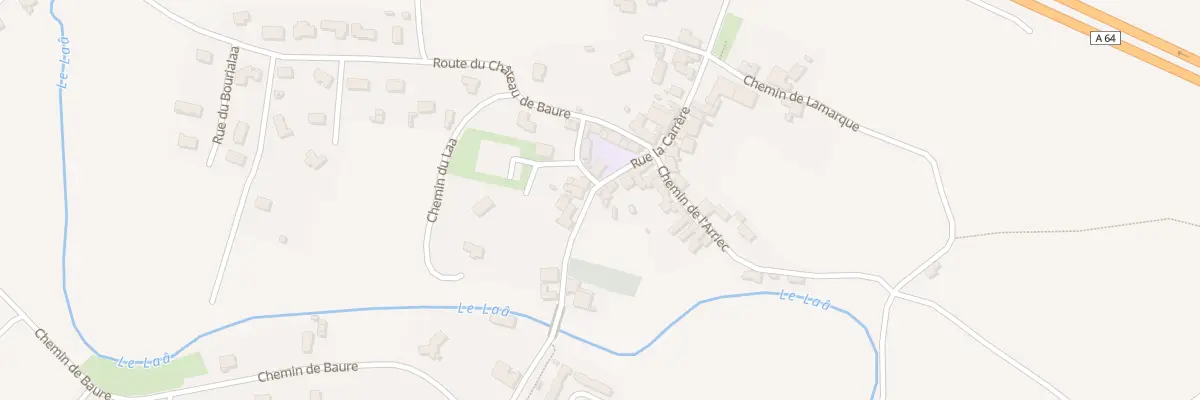 Plan du 299 Rue La Carrère à Orthez