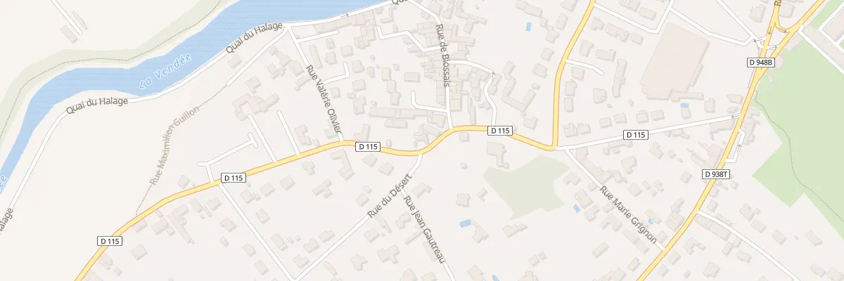 Plan du 36 Rue de la villa gallo-romaine à Fontenay-le-Comte
