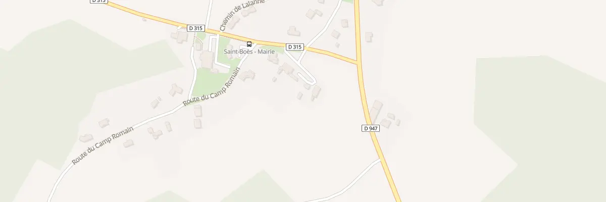 Plan du 64 Imp de Louge à Saint-Boès