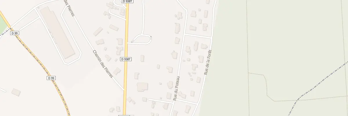 Plan du 18 Rue du poteau à Bourneau