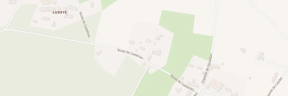 Plan du 24 Rte de Castelnau à Listrac-Médoc