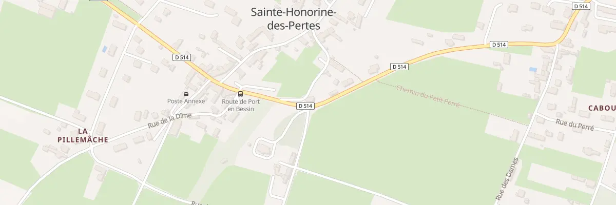 Plan du 2 Rue Ferme de la Vallee (St Ho) à Aure sur Mer