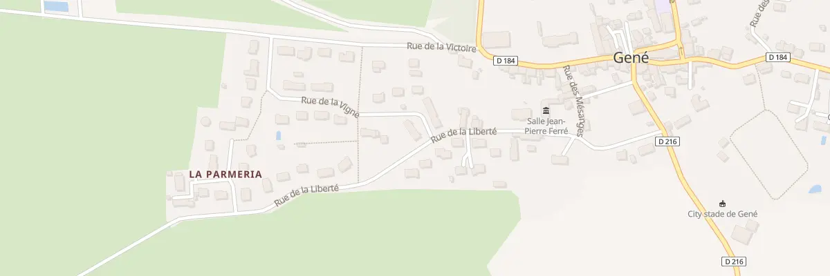 Plan du 1 Rue de la Vigne à Erdre-en-Anjou