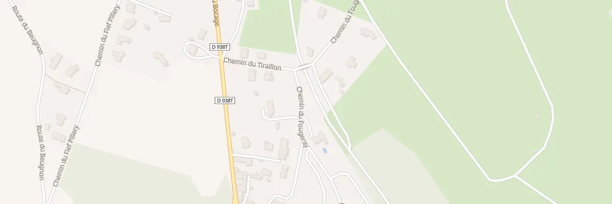 Plan du 19 Che du Fougeray à Pissotte