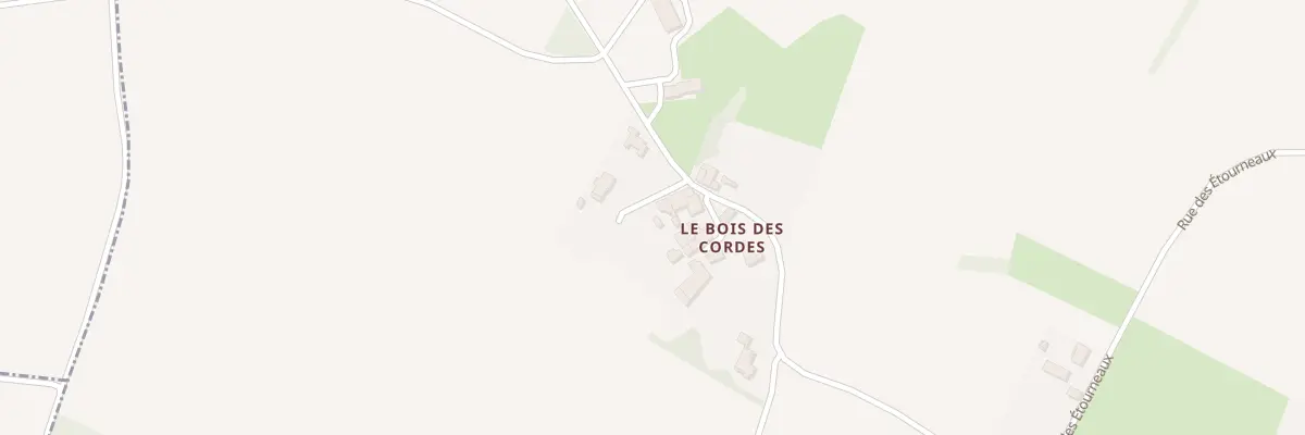Plan du 5 Che de la Clouzette à Pisany