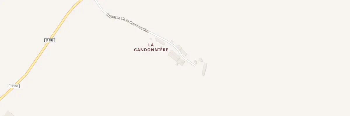 Plan du 5150 La Gandonniere à Saint-Cyr-du-Bailleul