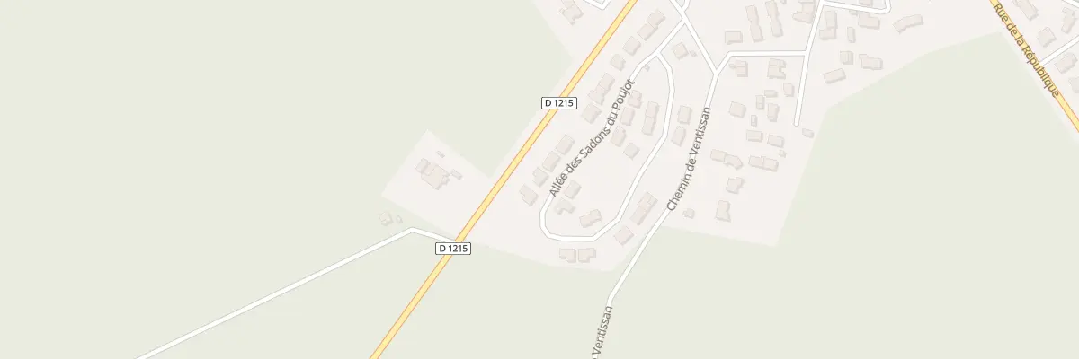 Plan du 19 All des Sadons du Poujot à Castelnau-de-Médoc