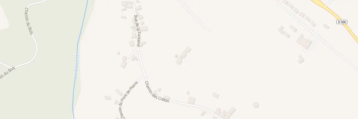 Plan du 27 Rue de la Fontaine à Araux