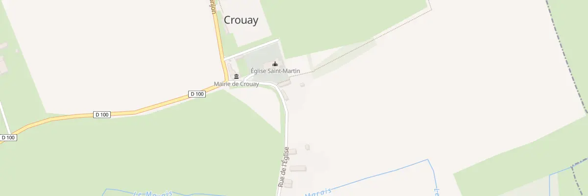 Plan du 81 Rue de l’Église à Crouay