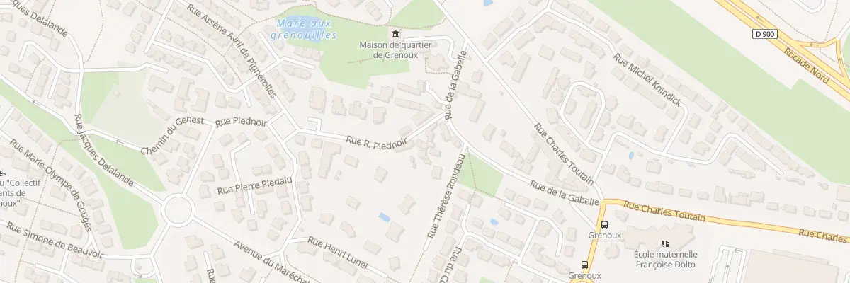 Plan du 7 Rue Piednoir à Laval