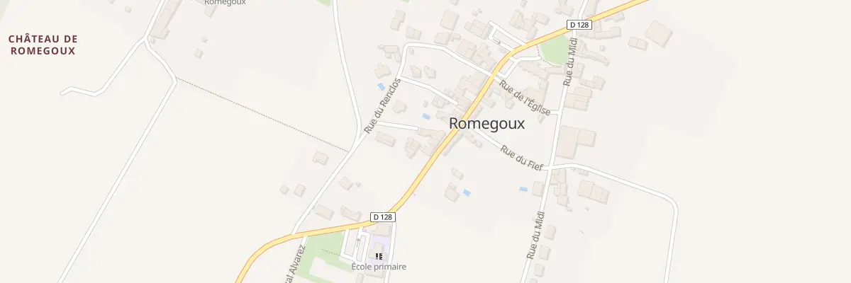 Plan du 15 Rue Romagotz à Romegoux