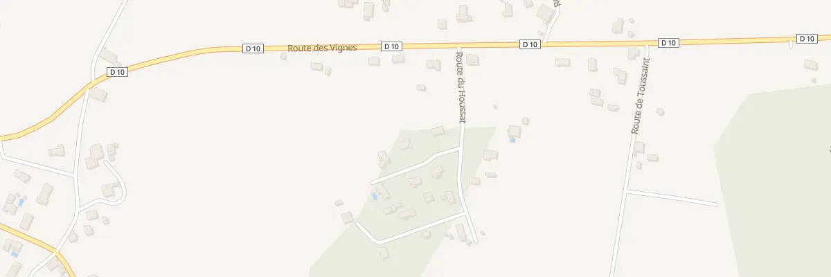 Plan du 5 Che du Houssat à Poyanne