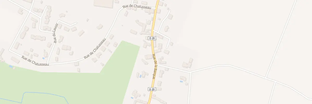 Plan du 87 Rue de la barque à Doix lès Fontaines