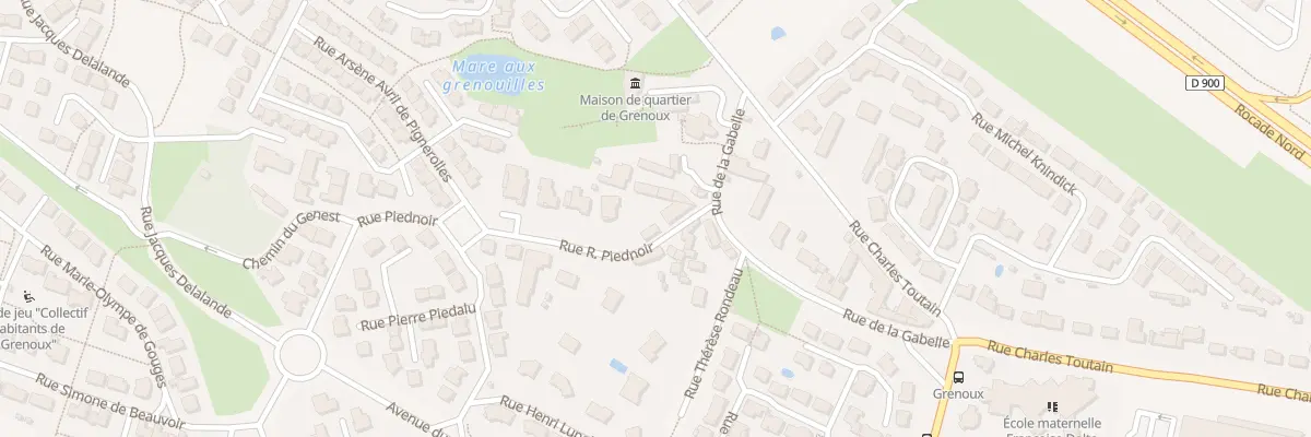 Plan du 6 Rue Piednoir à Laval