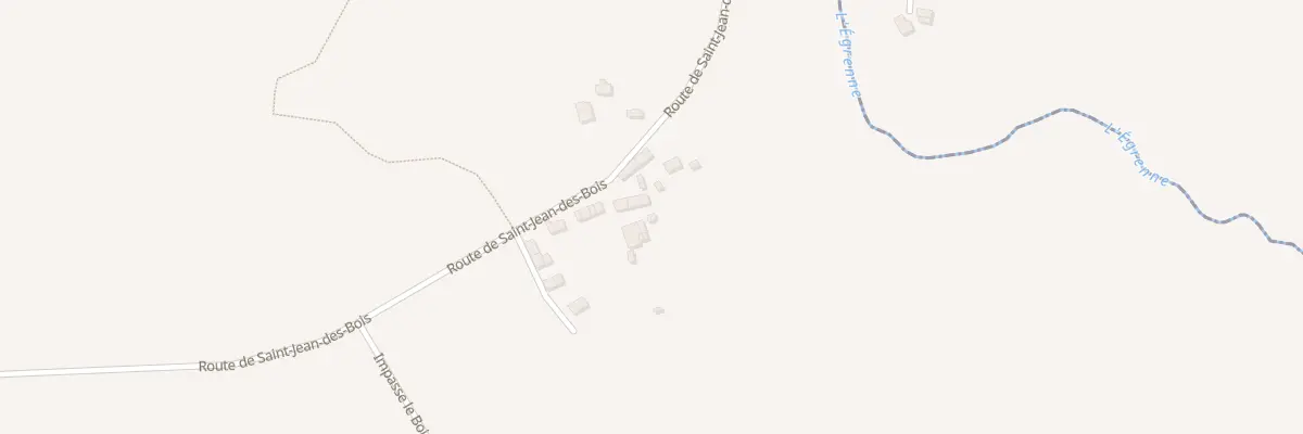 Plan du 12 Frevalet au Fresne-Poret