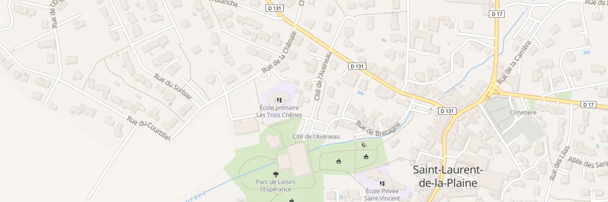 Plan du 10 Cité de l’Aveneau à Mauges-sur-Loire