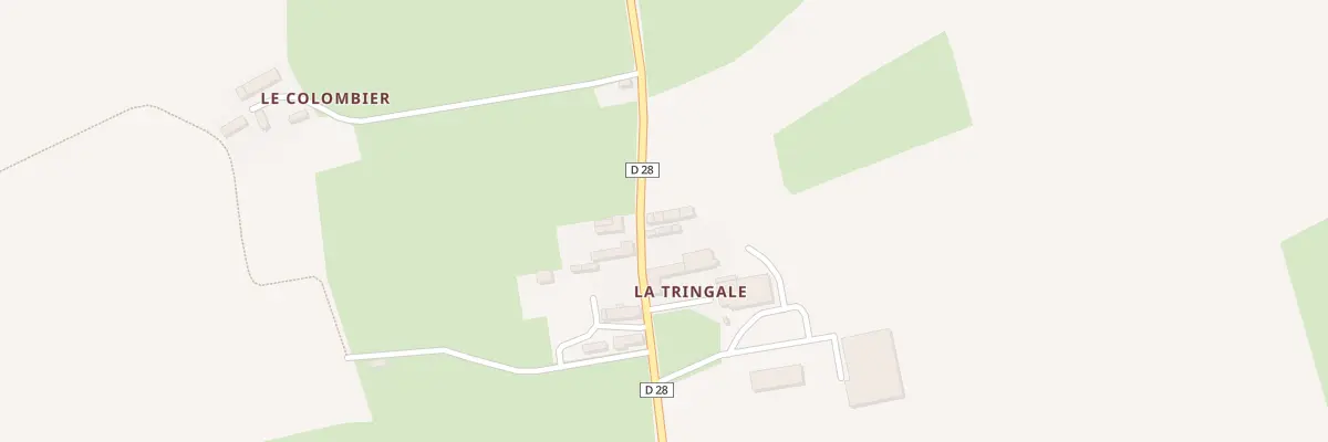 Plan du 810 Rte de Balleroy (Caumont) à Caumont-sur-Aure