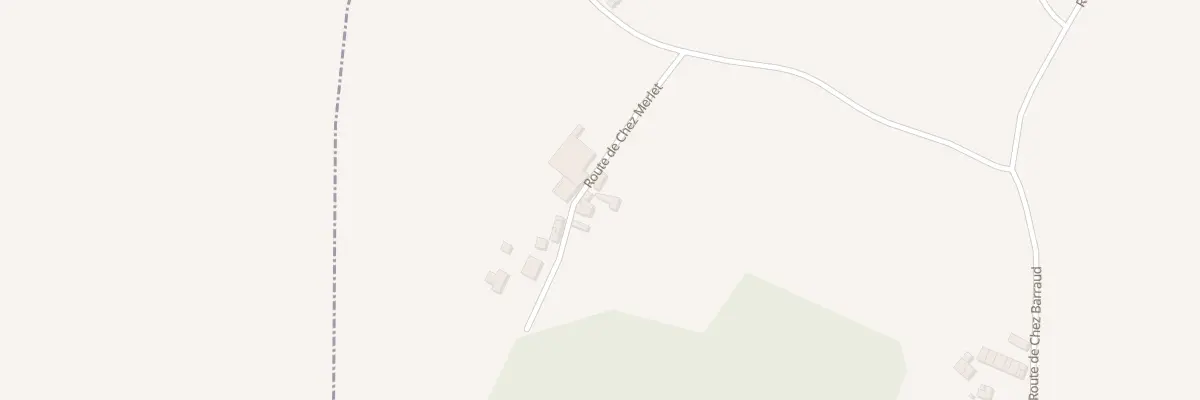 Plan du 3 Rte de Chez Merlet à Thézac